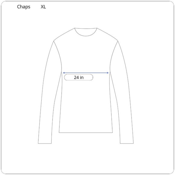 Chaps Long Sleeve Shirt Mens Size XL Burgundy Striped Preppy School Career Top - Picture 2 of 8